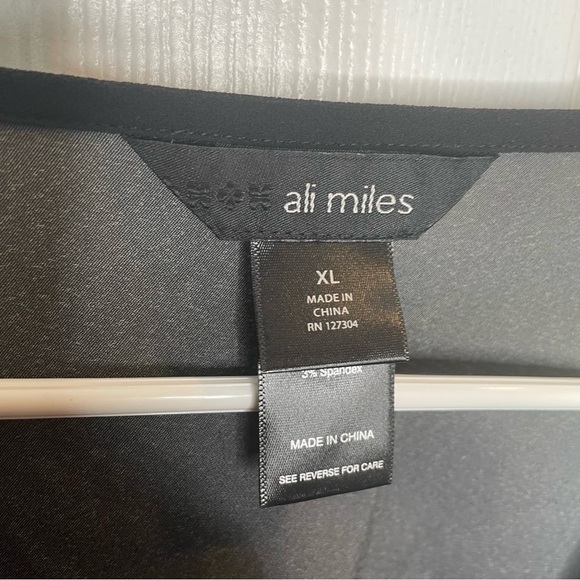 Ali Miles Open Front Floral Art to Wear Artsy Kimono Jacket Vibrant Colorful XL - Picture 10 of 13